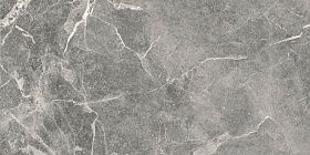 Керамогранит Kerranova Marble Trend К-1006/LR Сильвер Ривер тёмно-серый лаппатированный 60х120, 1 кв.м.