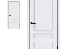Межкомнатная дверь Velldoris Эмаль SCANDI 3P цвет Белый RAL9003