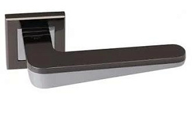 Межкомнатная дверная ручка Adden Bau Espada q321 Black Nikel/Chrome