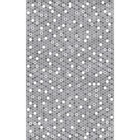 Керамическая плитка настенная Шахты Лейла 03 25х40 серый низ, 1 кв.м.