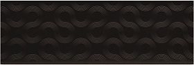 Керамическая плитка Meissen O-SPI-WTU231 Spin Black Geo 25х75,1 м.кв.