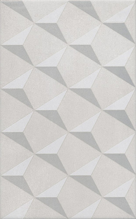Декор Kerama Marazzi HGD\A583\6437 Корредо серый светлый матовый 25x40x8