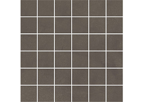 Декор Kerama Marazzi DD6418/MM Про Чементо мозаичный коричневый тёмный матовый 30x30x0,9