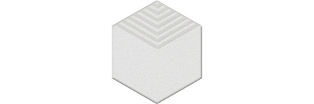 Мозаика из керамогранита Kerama Marazzi OS/A241/63000 Декор Агуста белый 6x5,2x6,9, 1 кв.м.