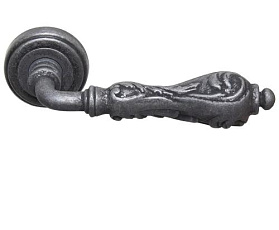 Межкомнатная дверная ручка Rossi RODOS LD 567 AS Серебро античное