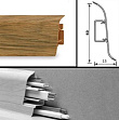 Напольный плинтус Tarkett (пластиковый с кабель-каналом) 204 Europe Oak 60мм/15мм, 1 м.п.