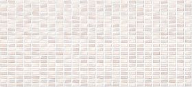 Декофон Cersanit Pudra облицовочная плитка мозаика рельеф бежевый (PDG013D) 20x44, 1 кв.м.