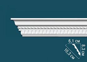 Карниз Перфект с рисунком АА116 61х83х2440 мм, 1 м.п.