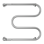 Полотенцесушитель водяной Terminus М-образный  1" БШ 600х600, боковое, хром