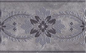 Декор Kerama Marazzi MLD/D04/6242 Мармион серый 25х40