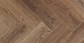 Кварц-виниловая плитка Cronafloor Herringbone / Ёлка Дуб Тулуза H LVT 001 (600x300x2,5мм), 1 м.кв.