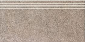 Ступень Kerama Marazzi SG614400R/GR Королевская дорога коричневый светлый 30х60