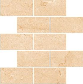 Мозаика Kerranova Marble Trend К-1003/LR/m13 Крема Марфил 30.7х30.7, 1 кв.м.