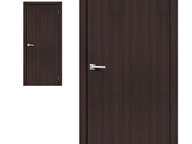 Межкомнатная дверь Браво Эко Шпон Браво-0 Wenge Veralinga