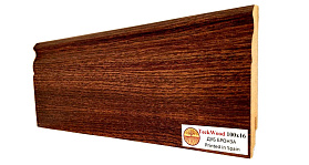 Плинтус МДФ TeckWood фигурный 100х16мм Дуб Бронза, 1 м.п.