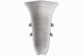 Угол внутренний для плинтуса Идеал Классик-55, К-П55-В 432 Дуб платиновый, 55мм