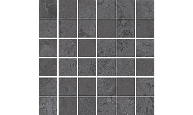 Мозаика из керамогранита Kerama Marazzi DD2051/MM Декор Про Лаймстоун серый темный матовый 30х30x11