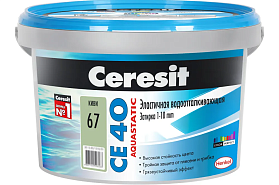 Затирка Ceresit AQUASTATIC CE40, Киви 67, 2кг