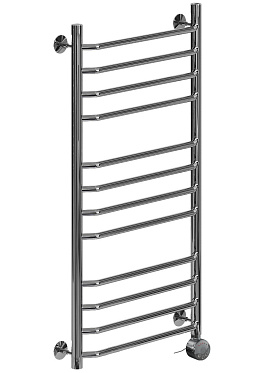 Полотенцесушитель электрический Ника TRAPEZIUM 100x50, правый тэн, хром