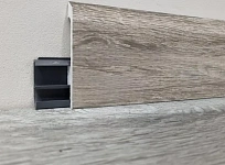Напольный плинтус Winart HDPS 80 мм 019 Дуб Веллингтон (80х20х2000 мм), 1 п.м.