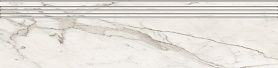 Керамогранит Kerranova Ступень Marble Trend К-1000/MR/st01 Каррара матовая 29.4х120, 1 кв.м.