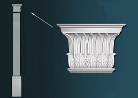 Пилястра Перфект D3533 272х192х69 мм