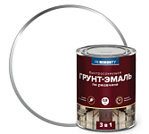 Грунт-эмаль по ржавчине 3 в 1 PROREMONTT быстросохнущая, матовая белая