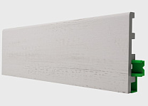 Напольный плинтус Hannahholz Polynix PX81404.363 (Дуб белая текстура), 1 м.п.