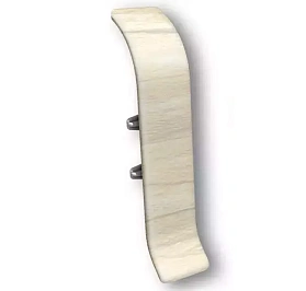 Соединитель для плинтуса Идеал Классик-70, К-П70-С 267 Клён белый, 70мм