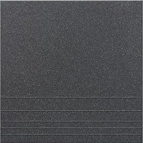 Ступень Уральский гранит Матовая 30x30x8 U111M STAGE Черный Соль-Перец (1.35м²/уп), 1 кв.м.