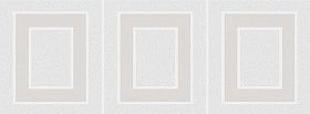 Декор Kerama Marazzi MLD/A68/15000 Вилланелла Геометрия белый 15х40