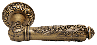 Межкомнатная дверная ручка Rucetti RAP-CLASSIC 7 OMB, Старая античная бронза