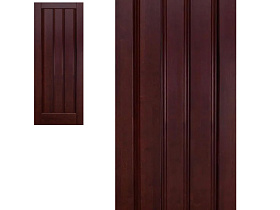 Межкомнатная дверь из массива ольхи Ока Версаль Махагон, глухое полотно