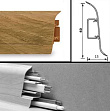 Напольный плинтус Tarkett (пластиковый с кабель-каналом) 202 Summer Oak 60мм/15мм, 1 м.п.