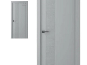 Межкомнатная дверь эмаль Belwooddoors Твинвуд 1 светло серый, глухое полотно