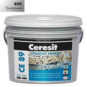 Затирка эпоксидная Ceresit ULTRAEPOXY PREMIUM CE89, Trans 800, 2.5kg