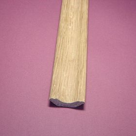 Плинтус из массива дуба угловой Ласточкин хвост 2+2, 43 мм, 1 м.п.
