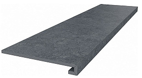 Ступень Kerama Marazzi DL501320R/GCF клееная Роверелла серый темный 33x119,5x0,9