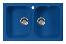 Мойка кухонная AquaGranitEx M-15 (323) синий