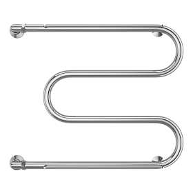 Полотенцесушитель водяной Terminus М-образный  1" БШ 600х700, боковое, хром