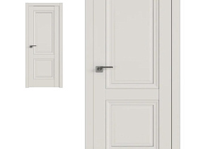 Межкомнатная дверь Profil Doors экошпон серия U 2.112U Дарк Вайт глухое полотно
