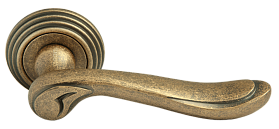 Межкомнатная дверная ручка Rucetti RAP-CLASSIC-L 6 OMB, Старая античная бронза
