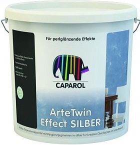Декоративное покрытие Caparol ArteTwin Effect Silber (2,5л)