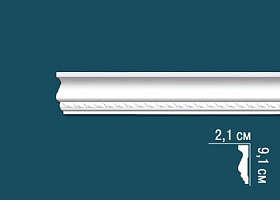 Молдинг Перфект с рисунком AC273 21х91х2440 мм, 1 м.п.