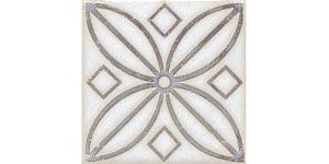 Вставка Kerama Marazzi STG/A402/1266H Амальфи орнамент коричневый 9,8x9,8x7