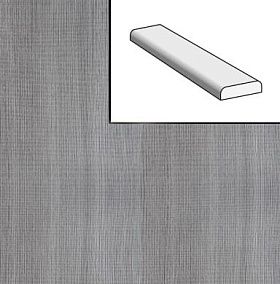 Притворная планка для дверей из экошпона 2000х30х8мм Grey Crosscut