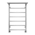 Полотенцесушитель водяной Terminus Контур с/п П7 500х800, нижнее, хром