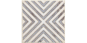 Вставка Kerama Marazzi STG/A403/1266H Амальфи орнамент коричневый 9,8x9,8x7