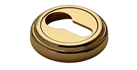 Накладка круглая на ключевой цилиндр Morelli MH-KH CLASSIC PG, Золото