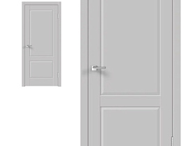 Межкомнатные двери Velldoris Экошпон ALTO 11 2P цвет Серый Эмалит